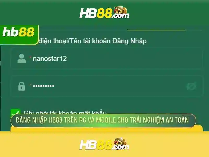 Đăng ký tài khoản HB88