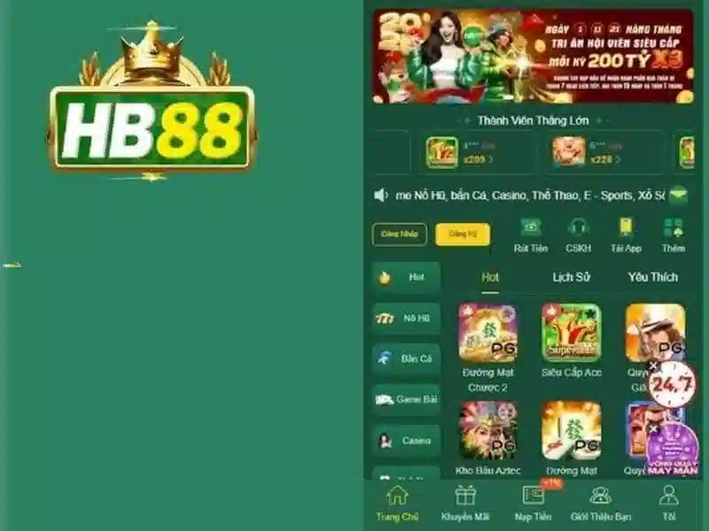 Khám Phá Thế Giới Slot Đa Dạng Tại HB88