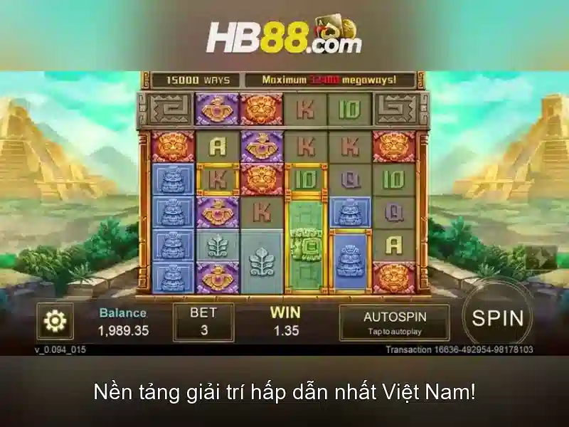 HB88 slot đa dạng